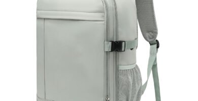 Lossga antirrobo 20 L: mochila cabina 40×20×25 con bolsillo oculto